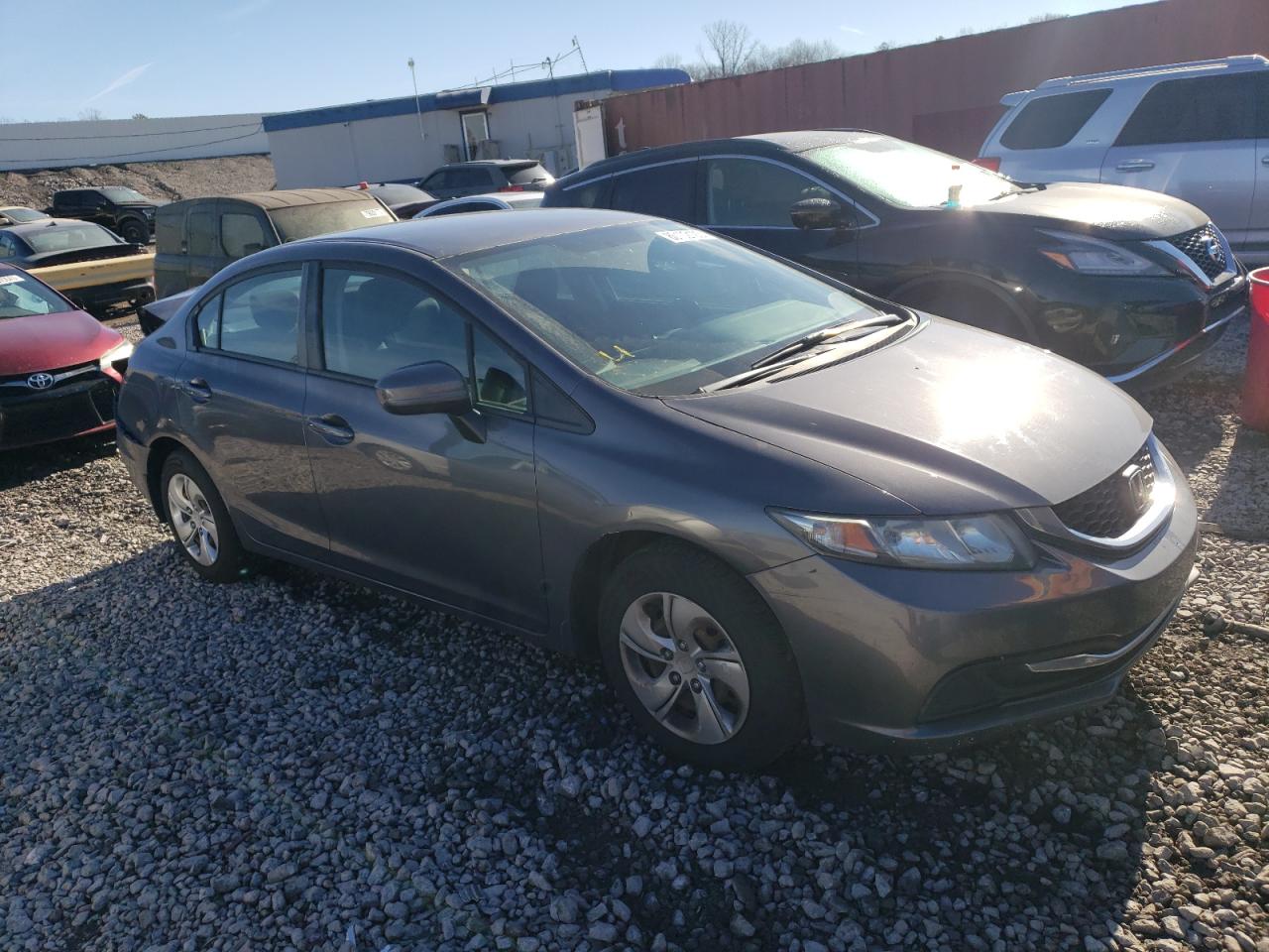 19XFB2F51FE****** Salvage and Wrecked 2015 Honda Civic in Alabama State