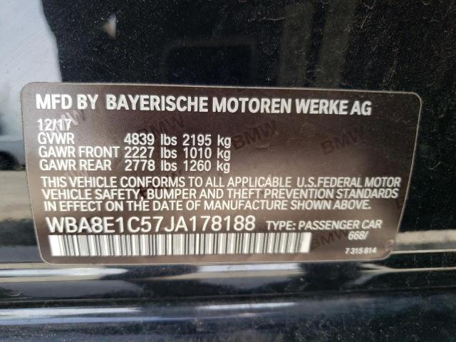 WBA8E1C57JA178188 | 2018 BMW 330E