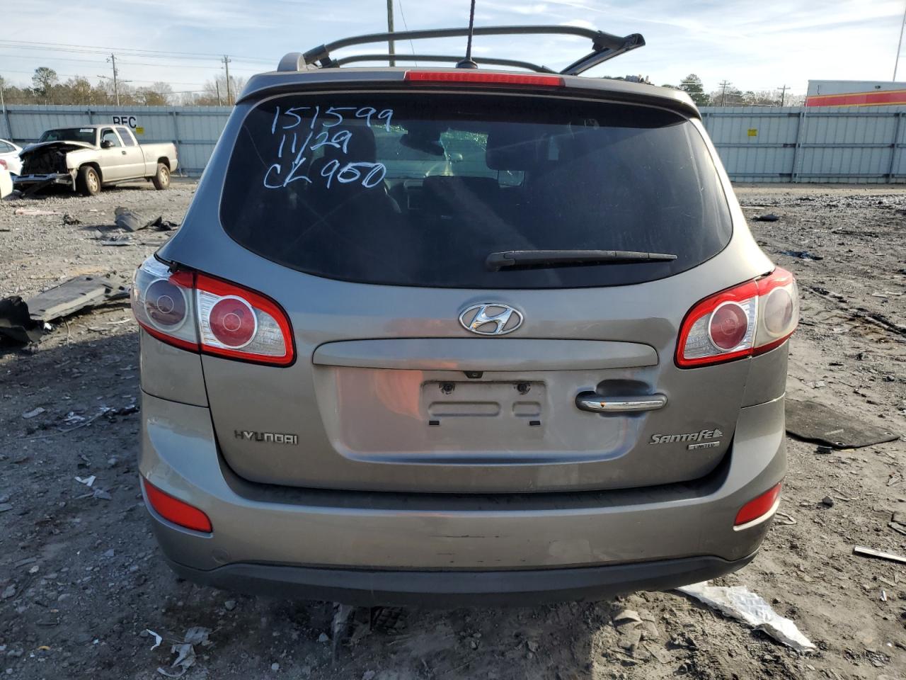 5XYZK4AGXBG034352 2011 Hyundai Santa Fe Limited