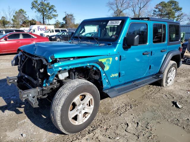 1C4HJXDG1LW310353 | 2020 JEEP WRANGLER U