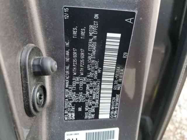 2016 Toyota Sienna - Image 13