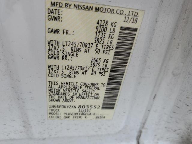 2019 Nissan NV - Image 13