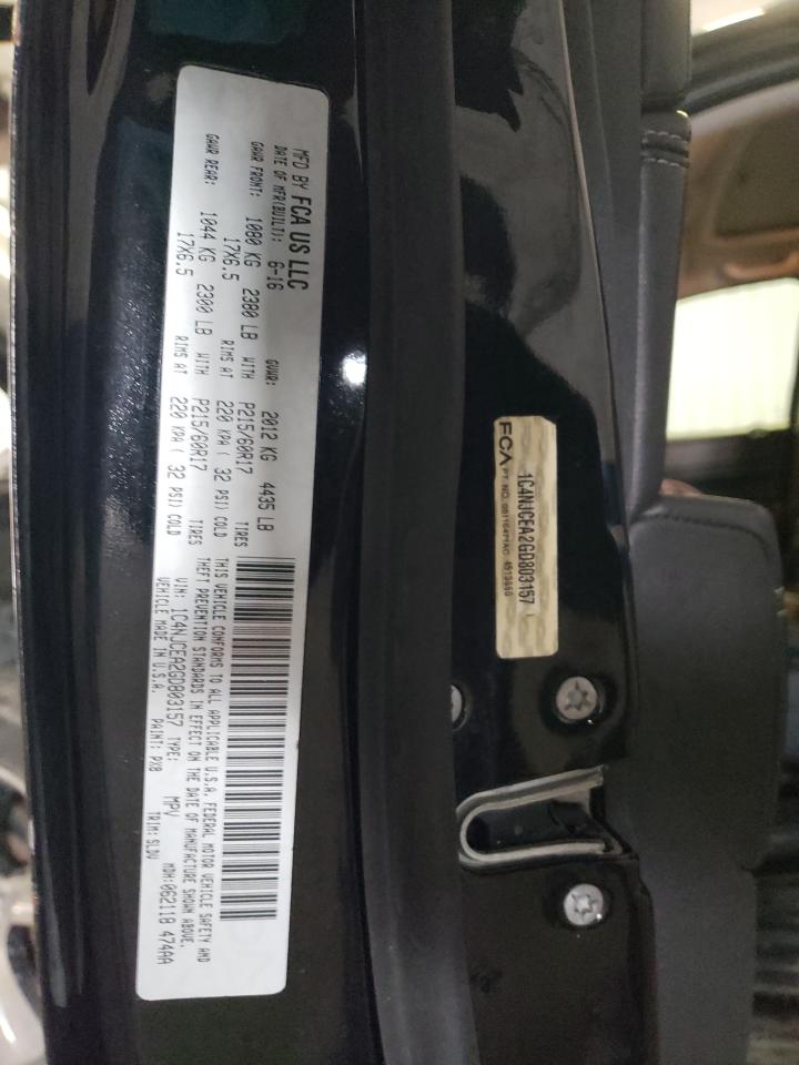 1C4NJCEA2GD803157 2016 Jeep Compass Latitude