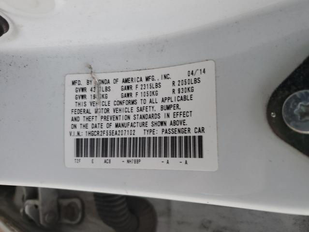 1HGCR2F55EA207102 | 2014 HONDA ACCORD SPO