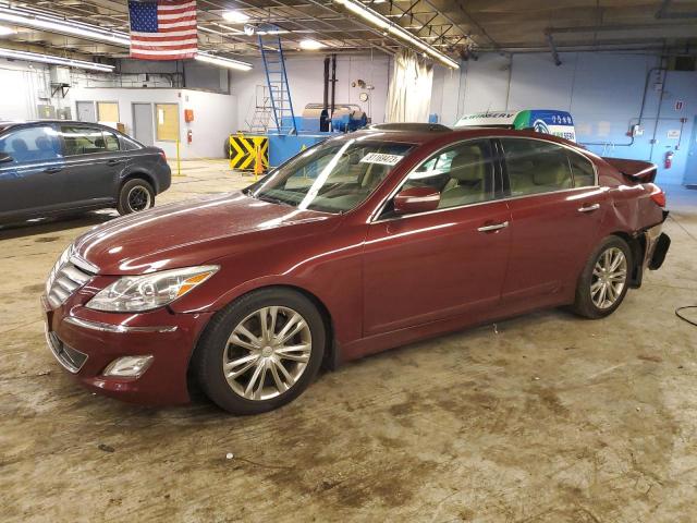2013 Hyundai Genesis 3.8L VIN: KMHGC4DD4DU233643 Lot: 81169473