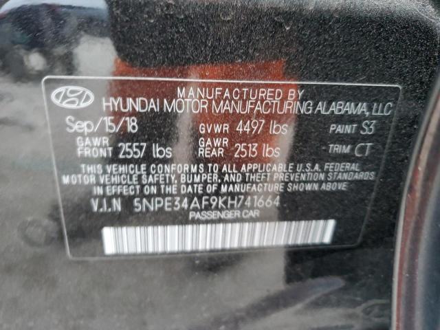 2019 HYUNDAI SONATA LIM 5NPE34AF9KH741664