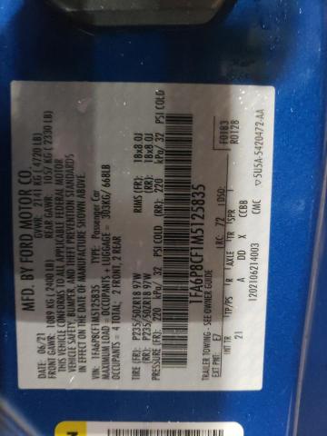 2021 FORD MUSTANG GT - 1FA6P8CF1M5125835