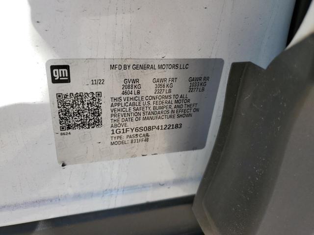 2023 CHEVROLET BOLT EUV L - 1G1FY6S08P4122183