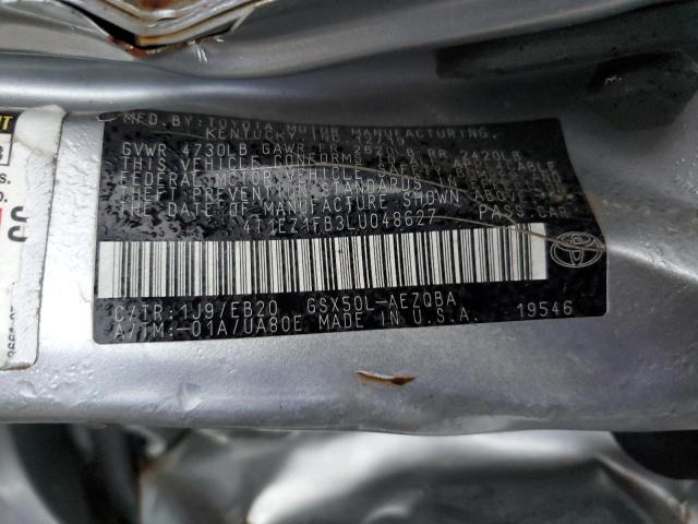 2020 TOYOTA AVALON XSE 4T1EZ1FB3LU048627