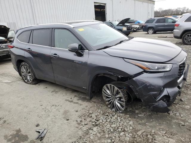 VIN 5TDEBRCH6MS022349 2021 Toyota Highlander, Hybri... no.4