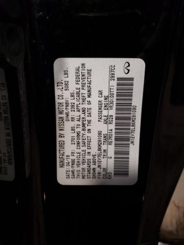 2019 INFINITI Q60 PURE - JN1EV7EL8KM291090