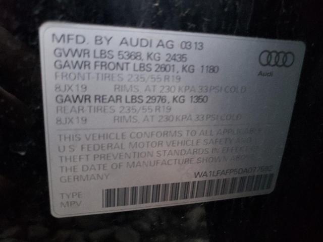 VIN WA1LFAFP5DA077592 2013 Audi Q5, Premium Plus no.14