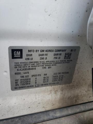 2018 Buick Encore Preferred VIN: KL4CJASB3JB549416 Lot: 78761723