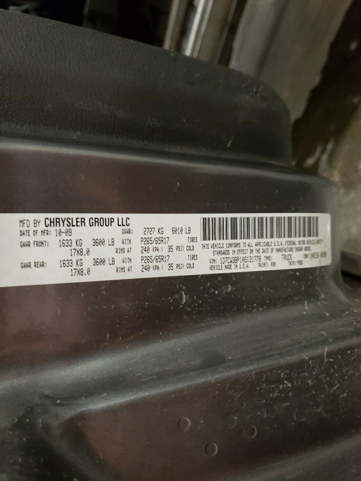 1D7CW3BP1AS131778 2010 Dodge Dakota Sxt