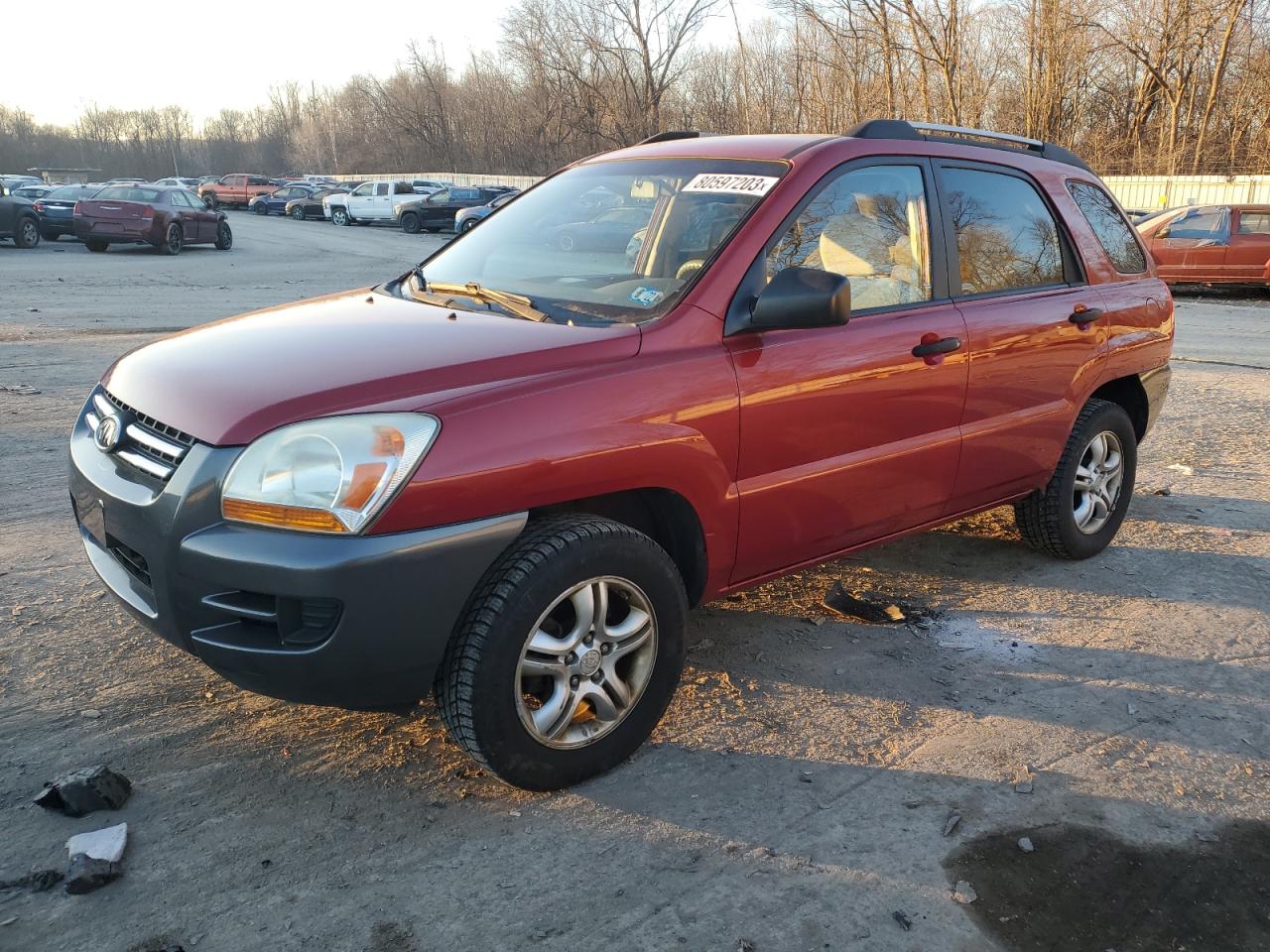 kndjf723387531389 KNDJF723387531389 2008 Kia Sportage Ex