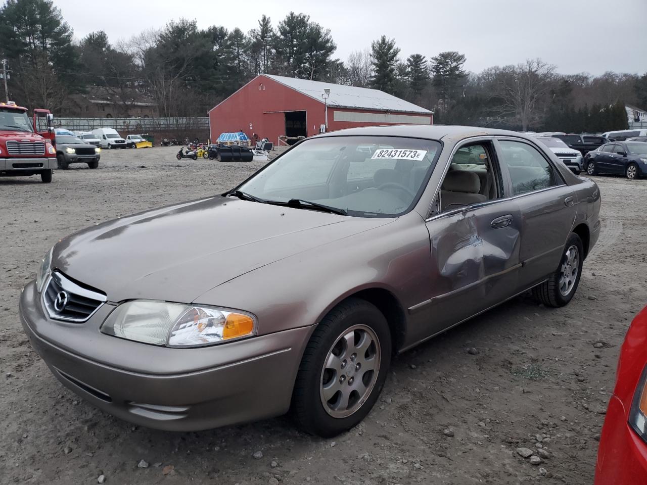 1YVGF22C025301187 2002 Mazda 626 Lx
