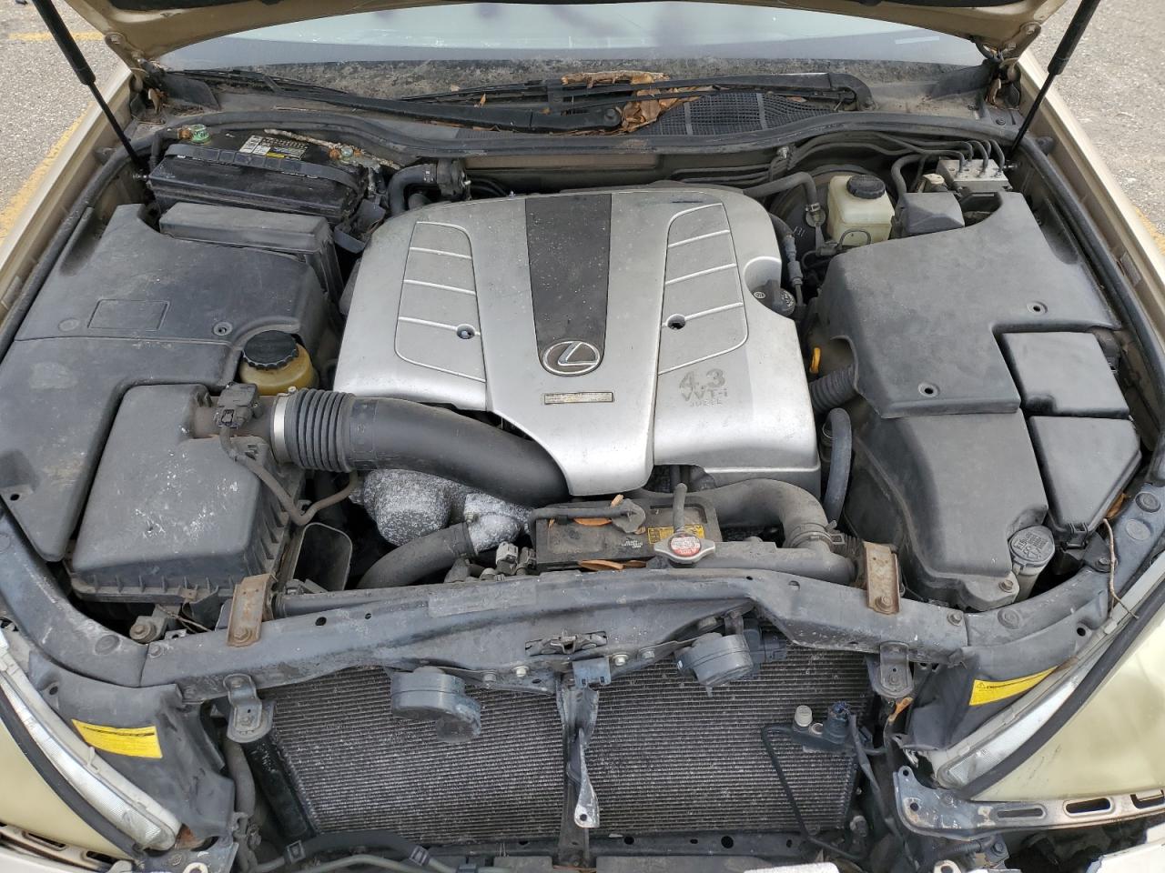 jthbn30f810038091 JTHBN30F810038091 2001 Lexus Ls 430