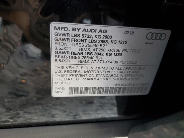 WA1C4AFY5J2139674 2018 AUDI SQ5 - Image 13