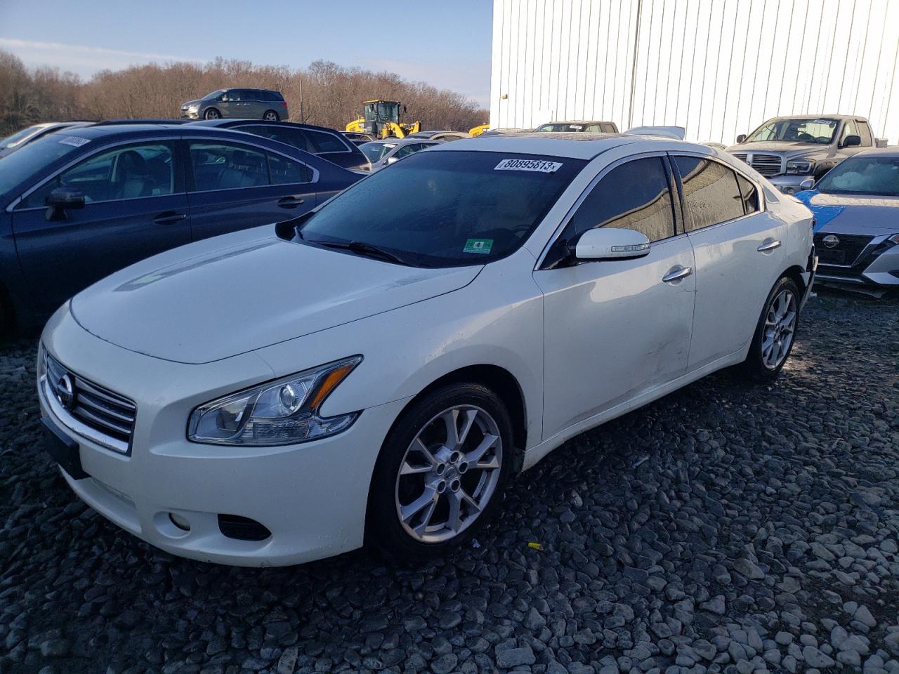 2014 Nissan Maxima S vin: 1N4AA5AP4EC480808