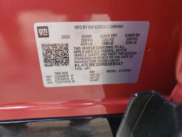 2024 BUICK ENVISTA SP - KL47LBE28RB089047