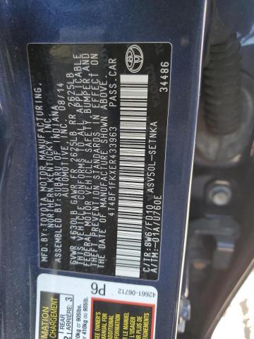 4T4BF1FKXER433963 | 2014 Toyota camry l