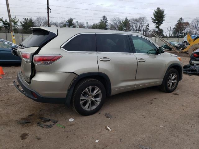 VIN 5TDBKRFH0FS176329 2015 Toyota Highlander, LE no.3