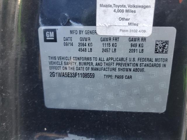 2015 CHEVROLET IMPALA LIM - 2G1WA5E33F1108559