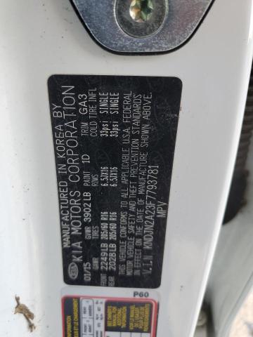 KNDJN2A23F7793781 | 2015 KIA SOUL