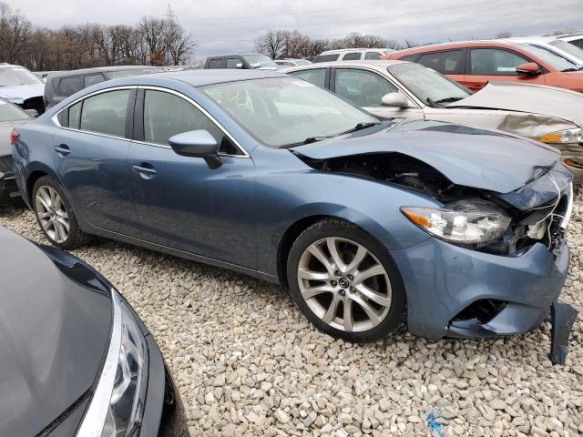 Vin: jm1gj1v56f1217724, lot: 76882323, mazda 6 touring 20154
