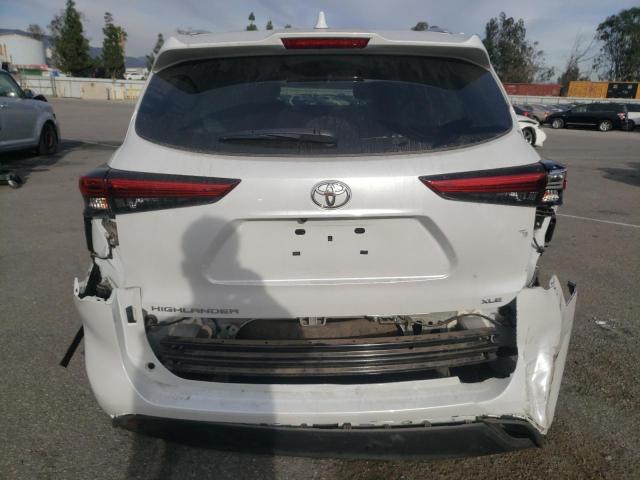 VIN 5TDHZRAH8NS101390 2022 Toyota Highlander, Xle no.6