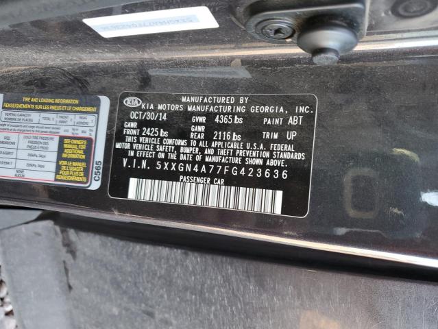 2015 KIA OPTIMA EX - 5XXGN4A77FG423636