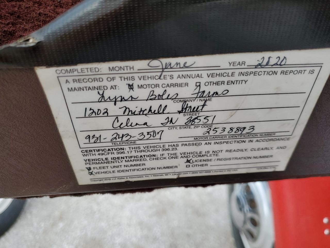 Lot #3290266244 1998 FREIGHTLINER CONVENTION