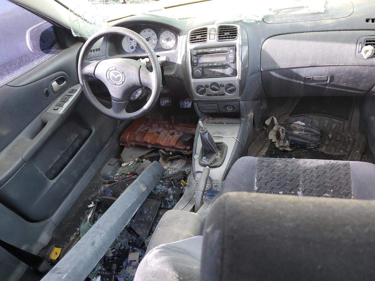 JM1BJ245X21531145 2002 Mazda Protege Pr5