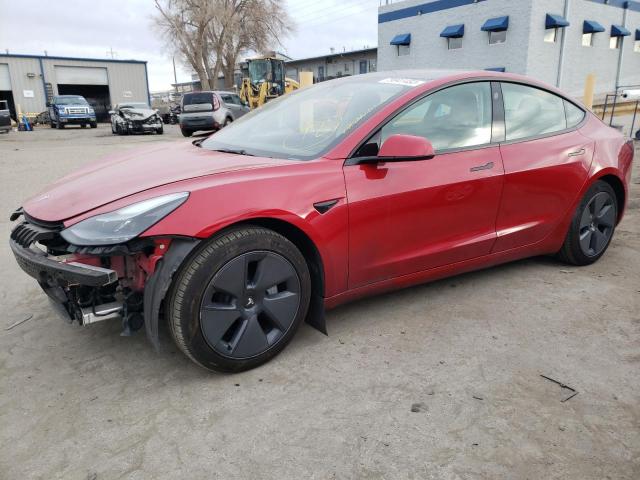 5YJ3E1EB1NF167099 | 2022 TESLA MODEL 3