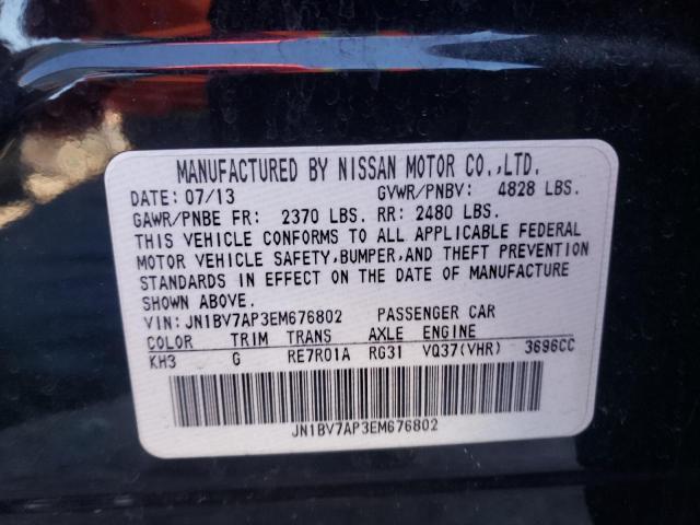 JN1BV7AP3EM676802 | 2014 INFINITI Q50 BASE