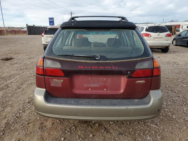 2002 Subaru Legacy Outback VIN: 4S3BH665227627199 Lot: 79149133