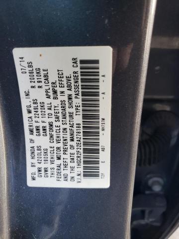 1HGCR2F32EA278188 | 2014 HONDA ACCORD LX