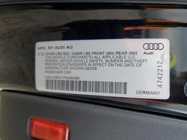 VIN WAUV2BF21PN036486 2023 Audi A7, Prestige S-Line no.13