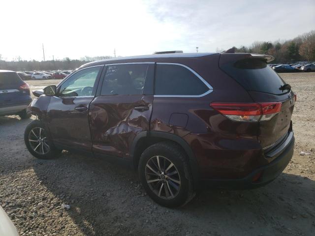 5TDJZRFH5KS965660 | 2019 TOYOTA HIGHLANDER