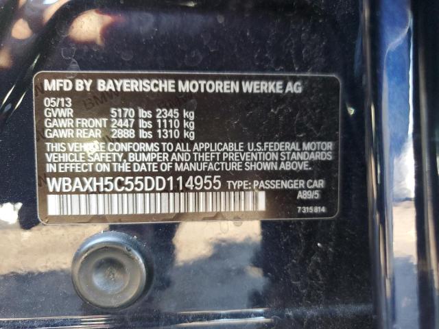 VIN WBAXH5C55DD114955 2013 BMW 5 Series, 528 XI no.12