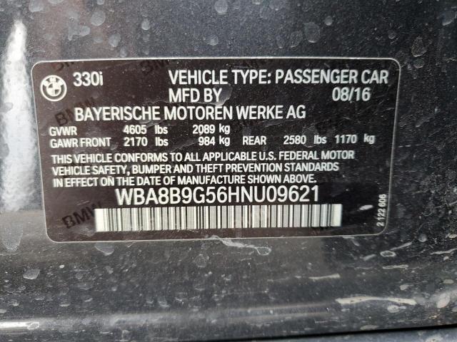 2017 BMW 330 I - WBA8B9G56HNU09621
