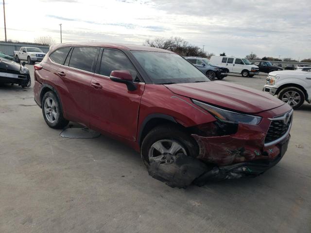 VIN 5TDZZRAH0MS035677 2021 Toyota Highlander, L no.4