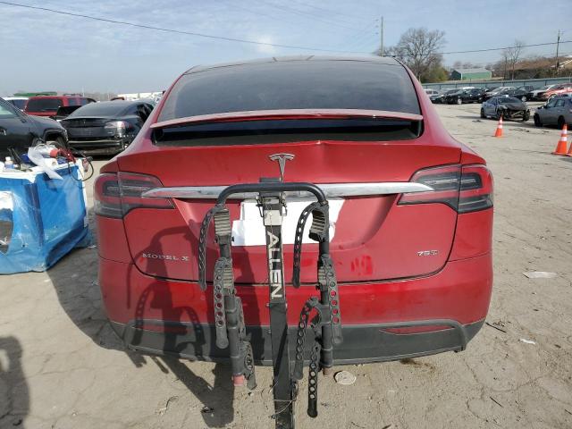 Паркетники TESLA MODEL X 2016 Красный