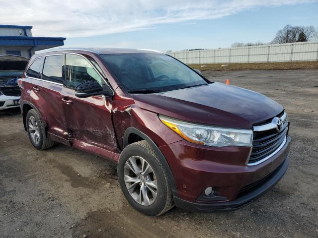 VIN 5TDJKRFH4FS111740 2015 Toyota Highlander, Xle no.4