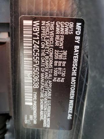 WBY1Z4C55FV503638 | 2015 BMW I3 REX