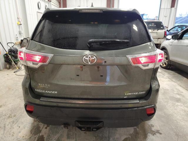 VIN 5TDDKRFH3FS214919 2015 Toyota Highlander, Limited no.6