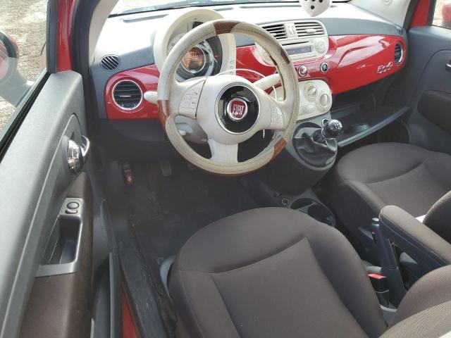 Кабріолети FIAT 500 2012 Червоний