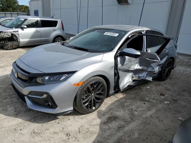 Vin: shhfk7h47lu211558, lot: 80784083, honda civic sport 2020 img_1