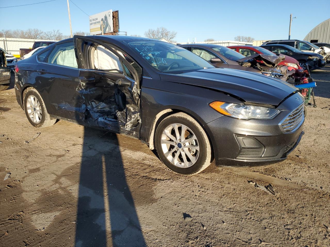 2019 Ford Fusion Se vin: 3FA6P0HD5KR276468