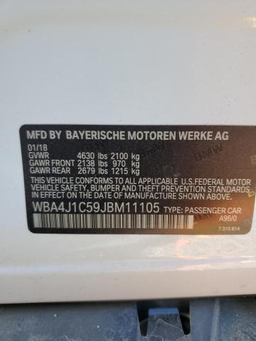 2018 BMW 430I GRAN WBA4J1C59JBM11105